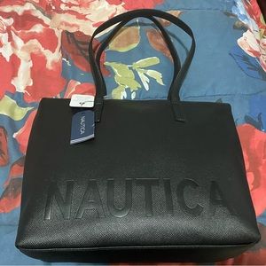 Brand New Nautica Black Tote